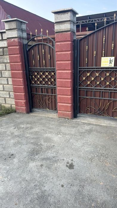 Забор коричневый 4 м