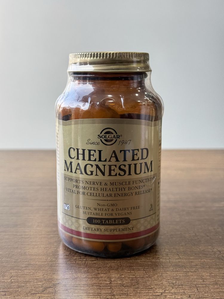 Solgar Chelated Magnesium 100 tablets