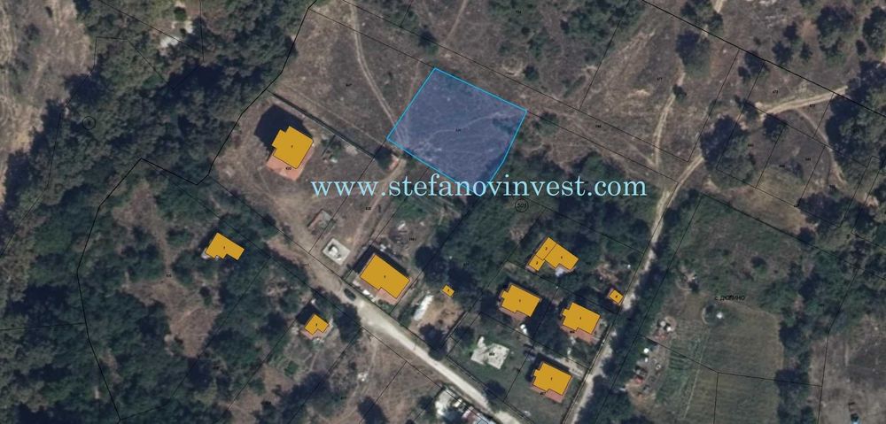 Продава се Парцел в с. Дюлино, Област Варна - 1237 кв.м за 11 €/кв.м - Снимка #1