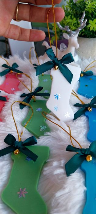 Бюджетни коледни подаръчета Изработени от ароматни сапунчета