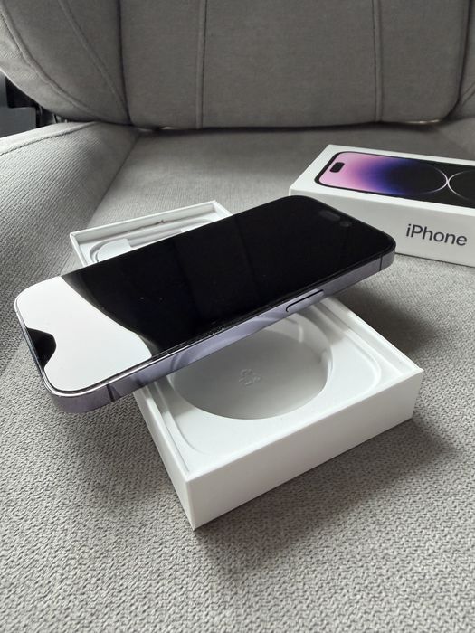 iPhone 14 Pro 128GB Deep Purple - stare impecabilă, baterie 87%