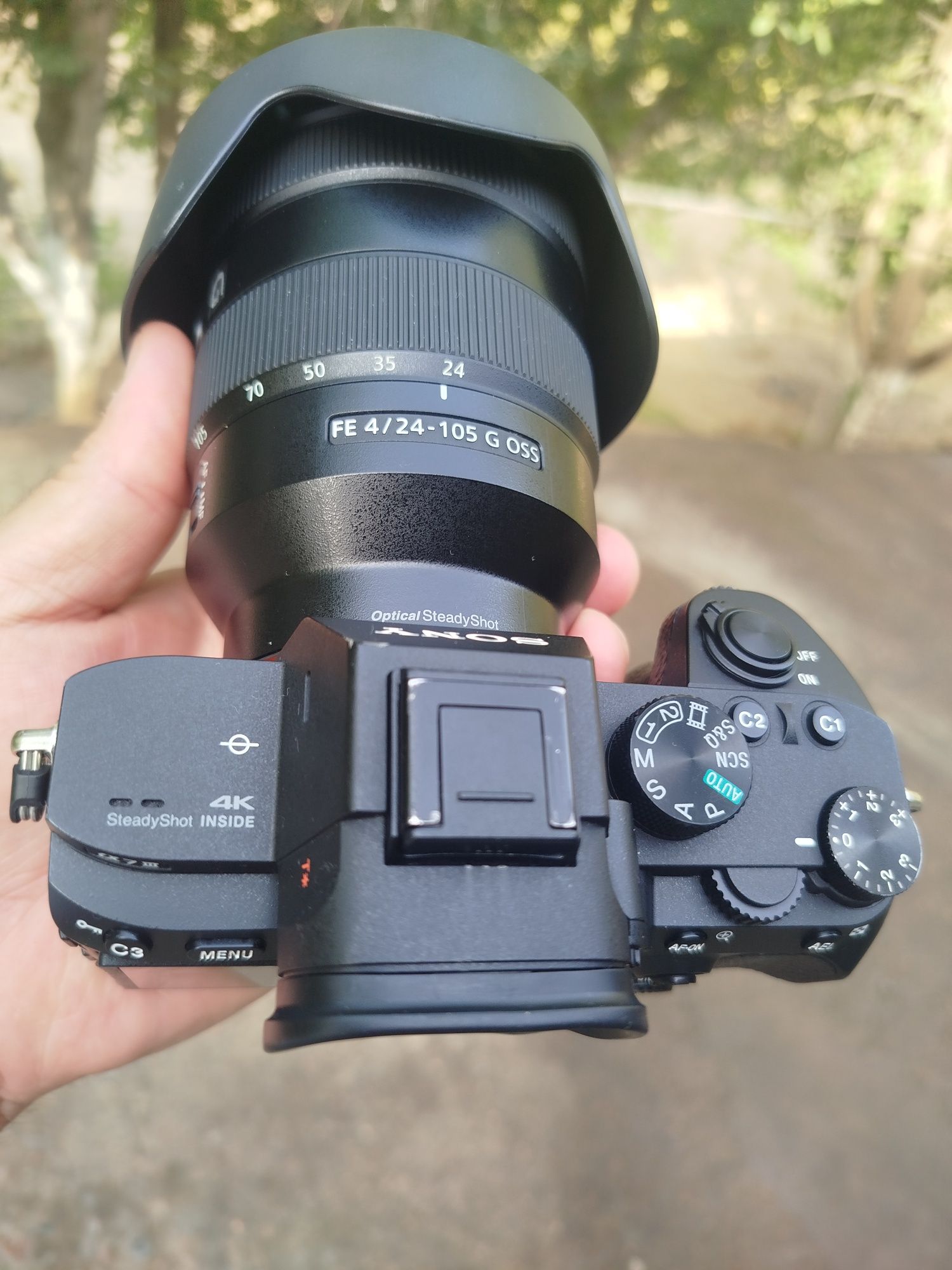 Sony A7iii + 24-105 G OSS F4+тилта SmallRig