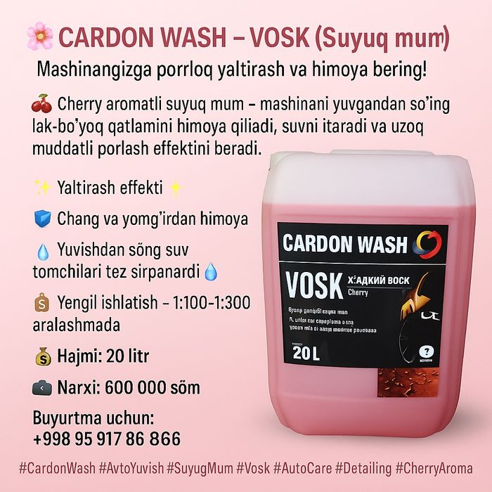 Sifatli avto ximyalar