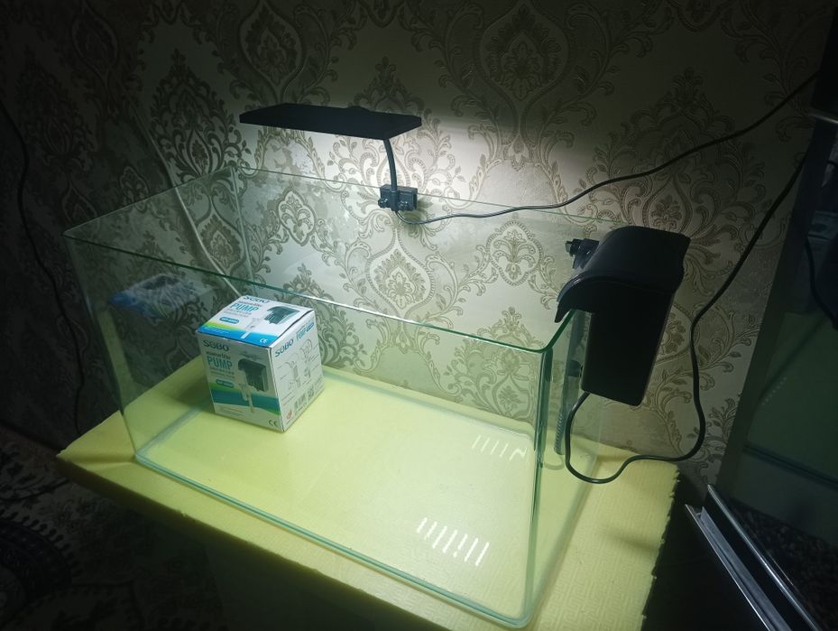 Хитой аквариум 60 литр комплект