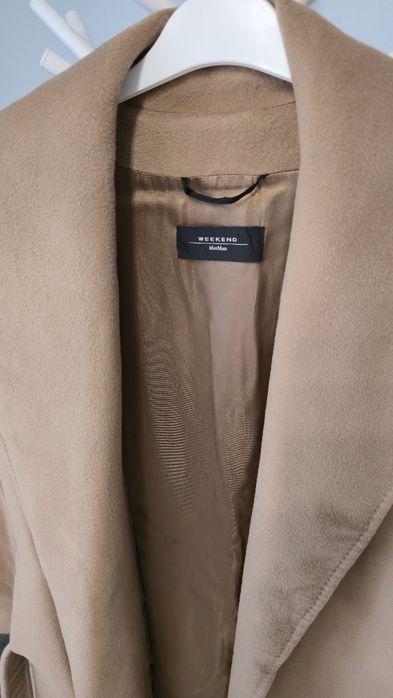 Palton lung Max Mara Weekend camel