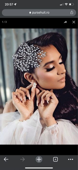 Accesoriu de păr pentru mireasă