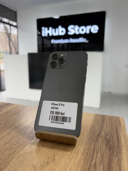 iPhone 12 Pro • 128GB / 76% Graphite, Айфон 12 Про • 128гб/76% Серый