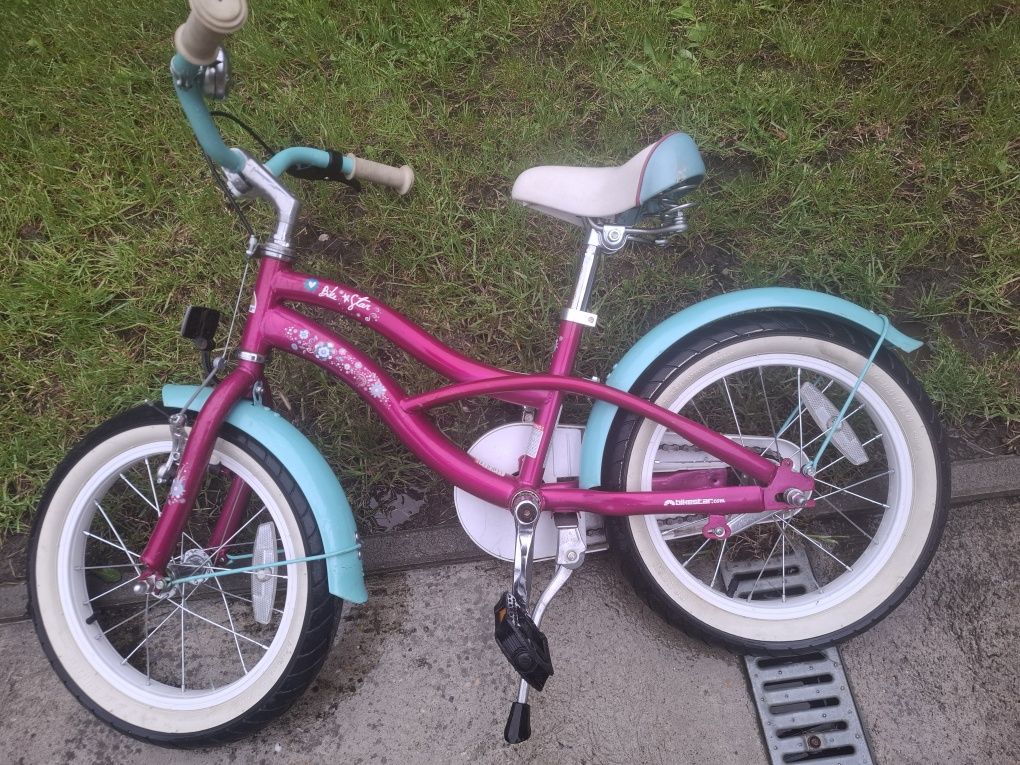 Bicicleta,roti de 16',roz țiclam