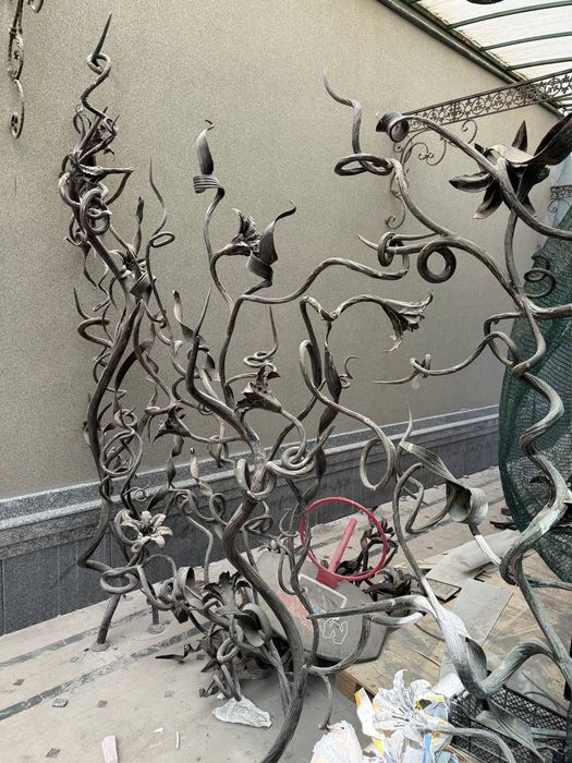 Кованный забор ручной работы