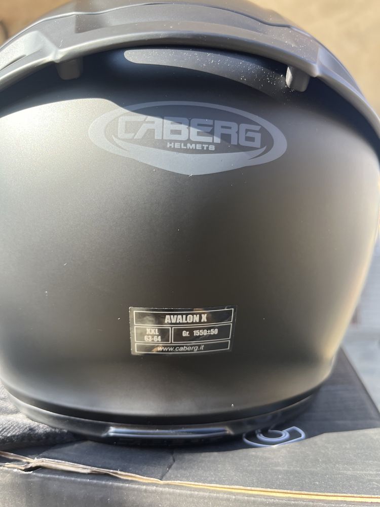 НОВА Каска за мотор Caberg XXL Matt Black