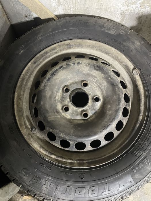 Диски ауди железные r15