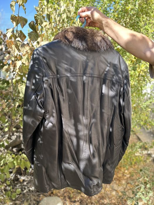 Продается кожаная итальянская куртка