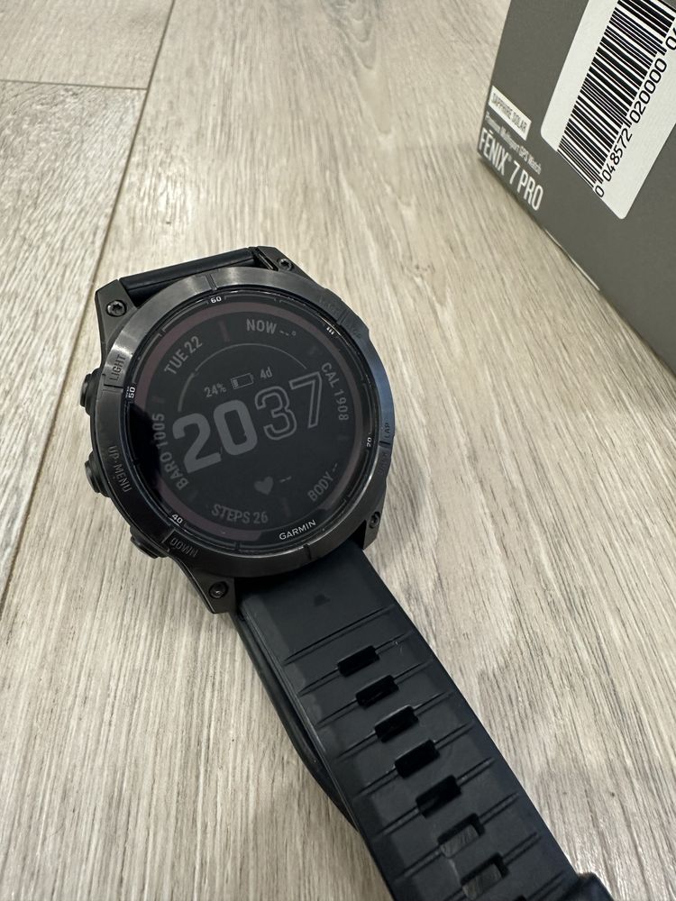 Garmin Fenix 7 Pro sapphire solar