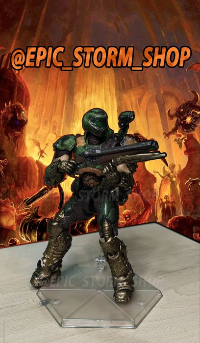 Doom Eternal фигурка Doom slayer