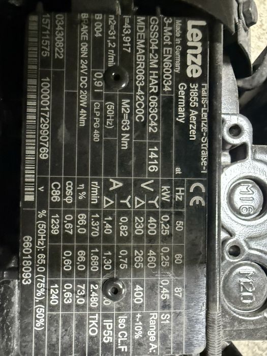 Vand motor cu reductor nou ideal pentru cazan de palinca sau magiun