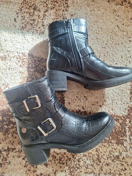 Дамски боти Lab и ботуши екрю 40 номер