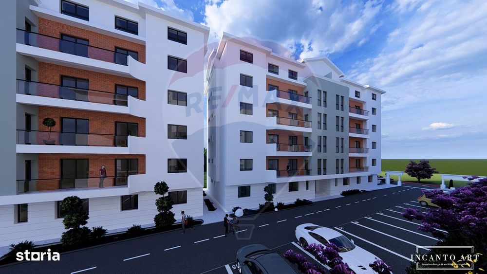 ideal pentru investitie, 2 camere , bloc nou, etaj 1