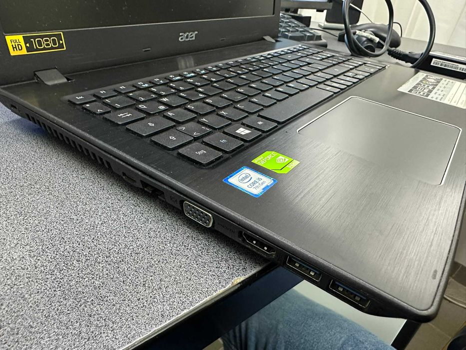 laptop acer i5 gen 7 ddr4 8gb hdd 1tb video  geforce gaming