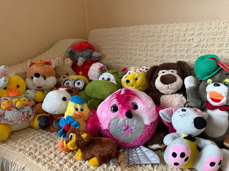 Плюшени играчки.