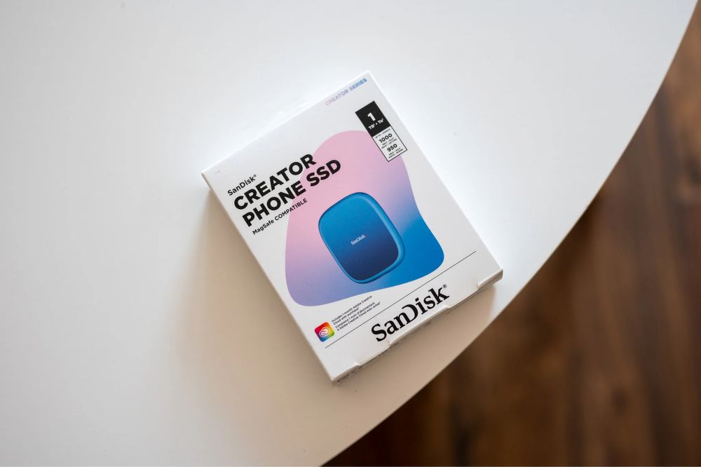 Портативный ssd Sandisk CREATOR SSD