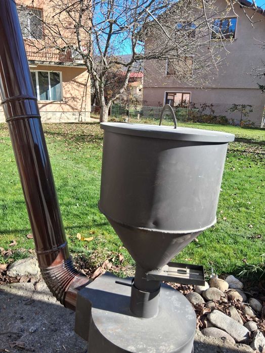 Пелетна печка без ток