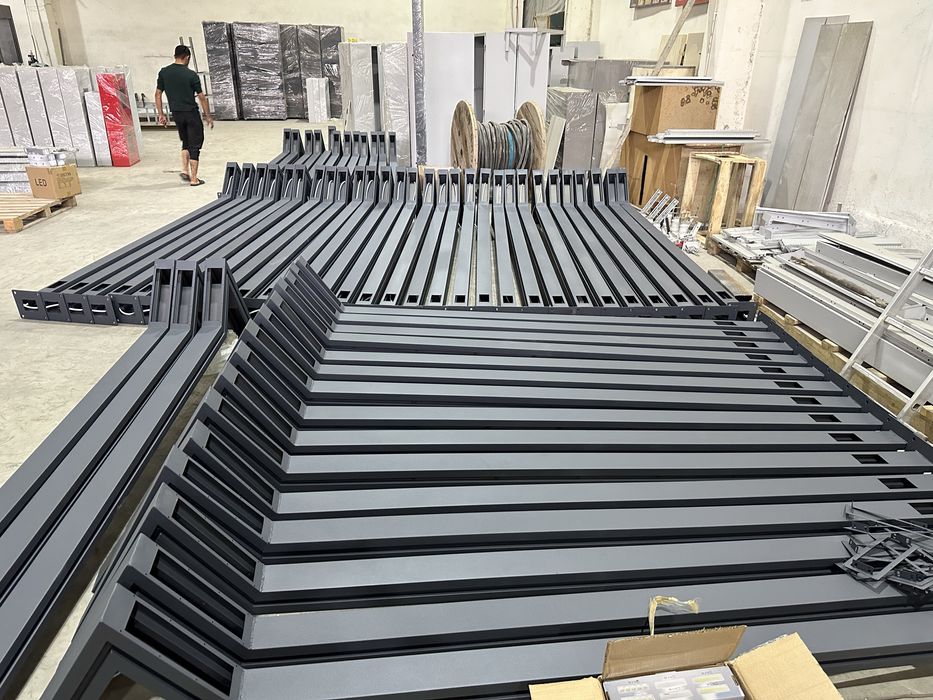 Уличные фонари. Hi-tech светильники. Столб освещения