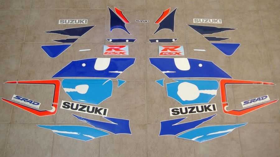 Стикери Сузуки GSXR 750 Srad 1996г.-1999г. Suzuki лепенки срад 1998