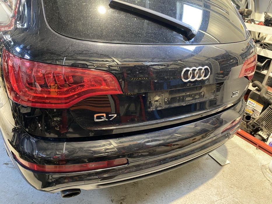 Bara spate Sline / S-line Audi Q7 4L facelift originala