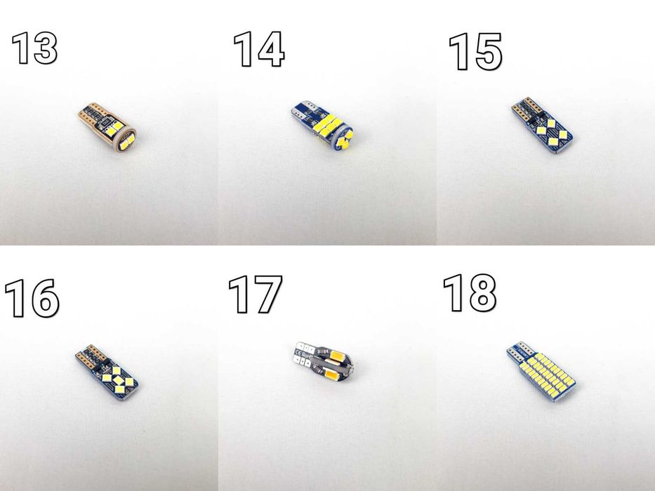 Bec Led-Pozitie-Numar-Plafoniera-Semnalizare-Marsarier-T10-C5W-T5-BA9S