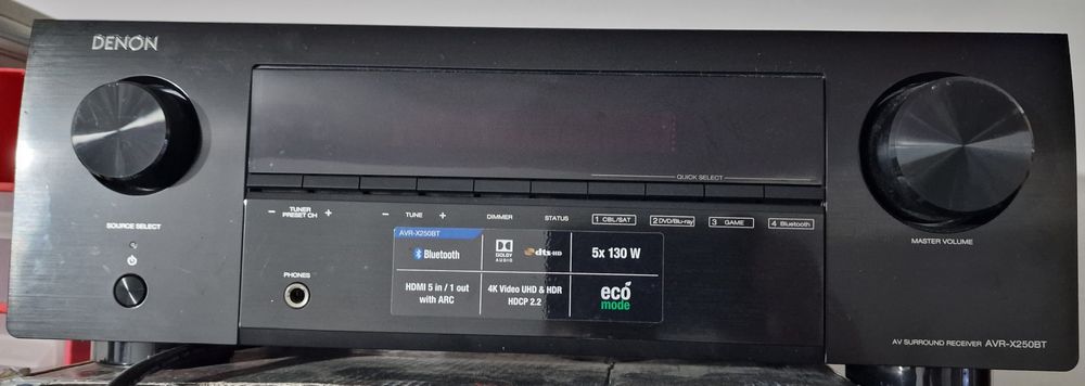 Receivere multifunctional 5.1 Denon AVR-X250BT
