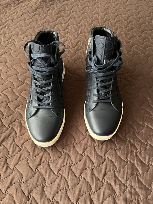 Adidasi Calvin Klein din piele