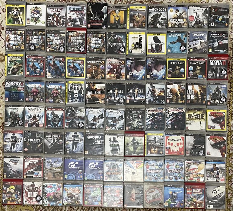 Продам игры на ps3