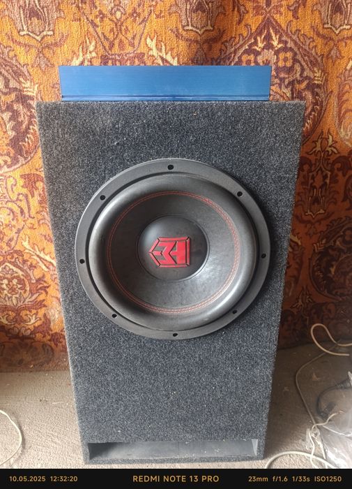 Сабвуфер + Усилитель + провода