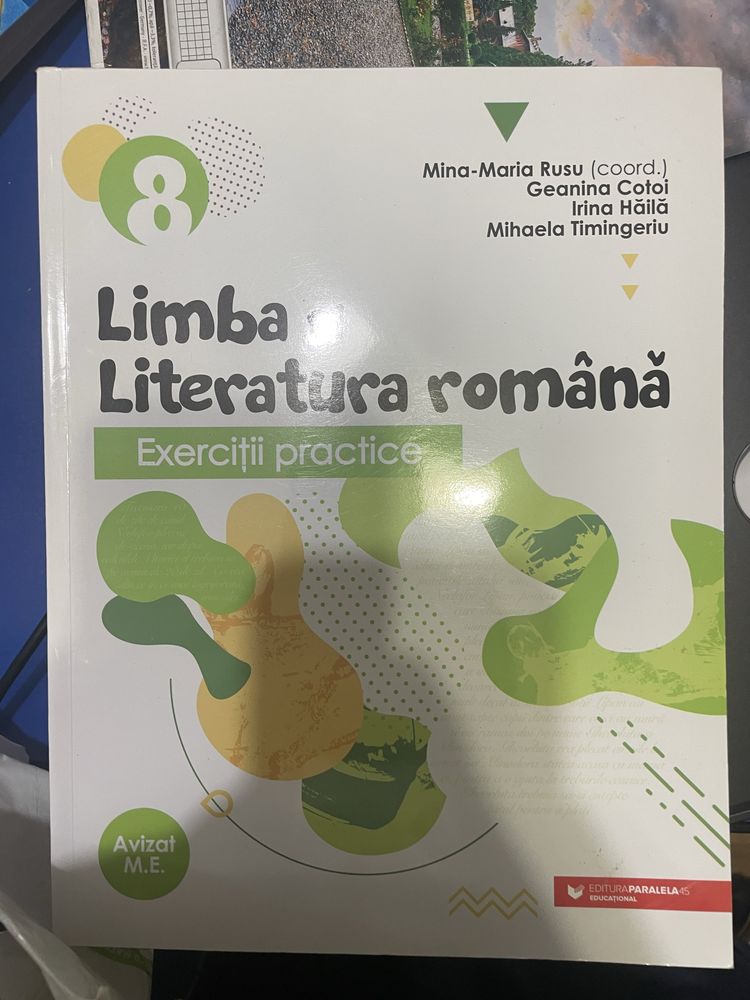 PACHET DE 11 CĂRȚI pentru Evaluarea Nationala, clasa a opta.