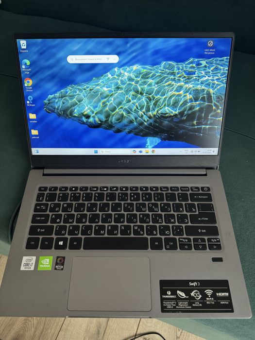 Ноутбук Acer swift 3 core i7