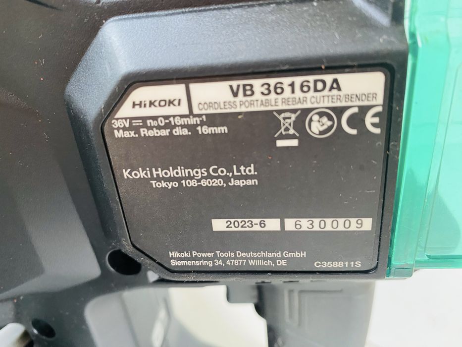 Hikoki masina de indoit si taiat fier VB 3616 DA