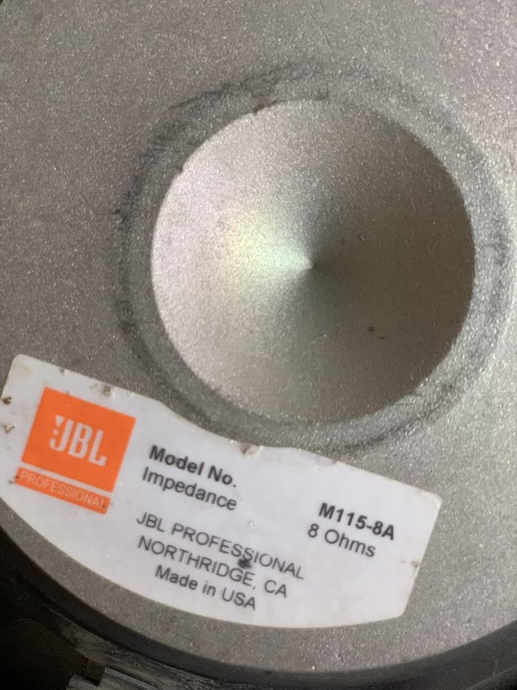 Jbl m115-8A оригинал динамики