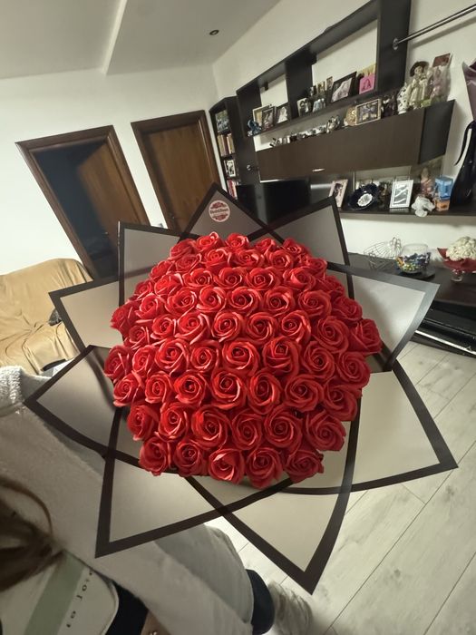 Buchet Trandafiri din Sapun parfumati