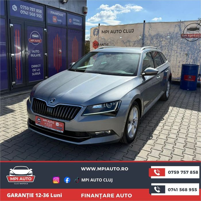 Skoda Superb Factura / Garantie / Numere rosii / Livrare la domiciliu