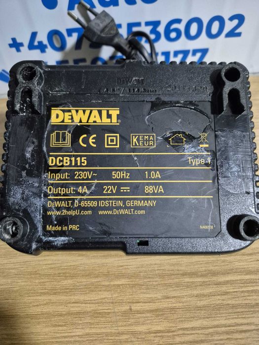 incarcator dewalt dcb115 - lot fm 2006