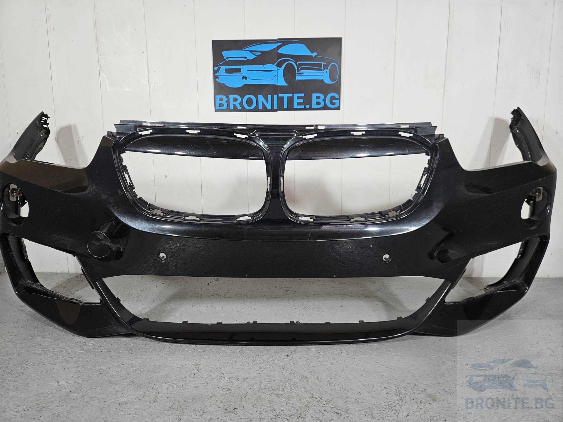 Предна броня BMW X1 F48 M-SPORT БМВ Х1 Ф48 М-Спорт 2015- 2019