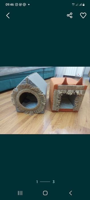 Домики для кошек или маленьким собачкам