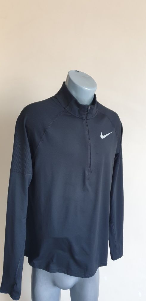 Nike Running Dri - Fit Stretch 3/4 Zip / M НОВО! ОРИГИНАЛ Мъжка  Блуза