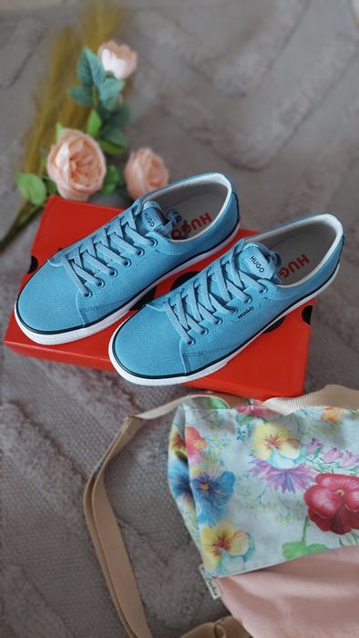 Hugo Dyer Canvas Sneakers #40