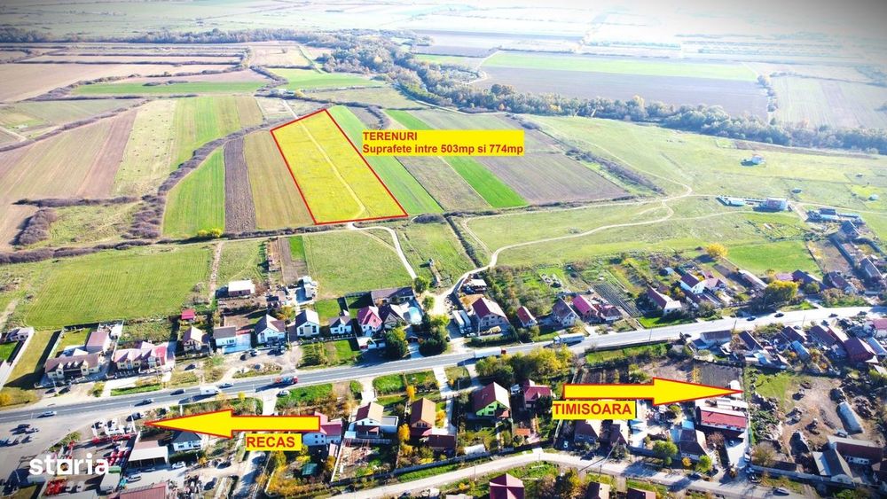 Terenuri Remetea Mare, cu toate utilitatile, PLATA in RATE