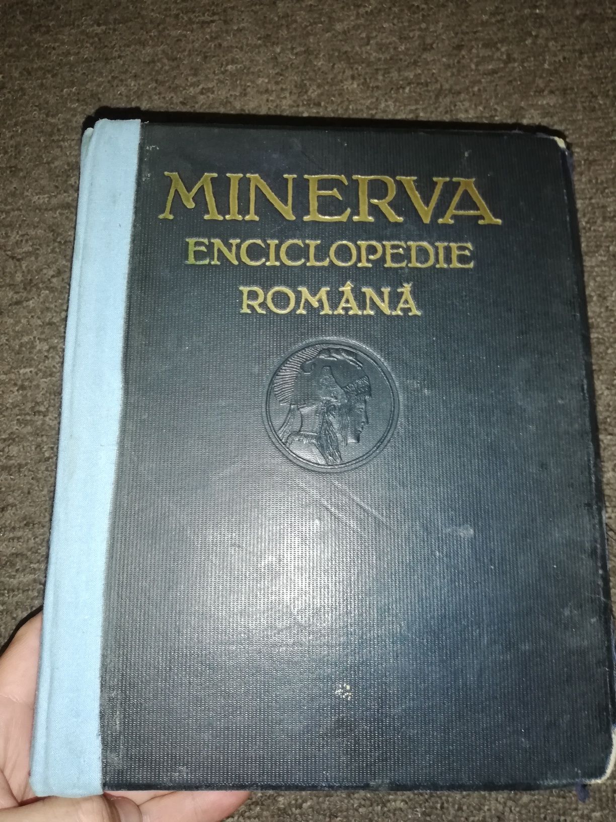 Carte veche interbelică Minerva Enciclopedie română 1930