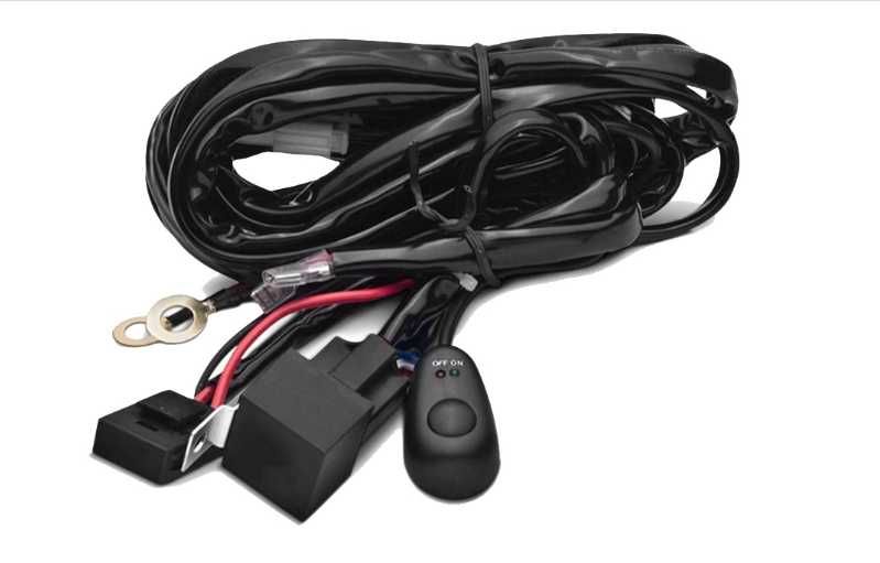 Комплект Кабели Окабеляване За Лед Led Барове Халогени Фарове 3.5 м