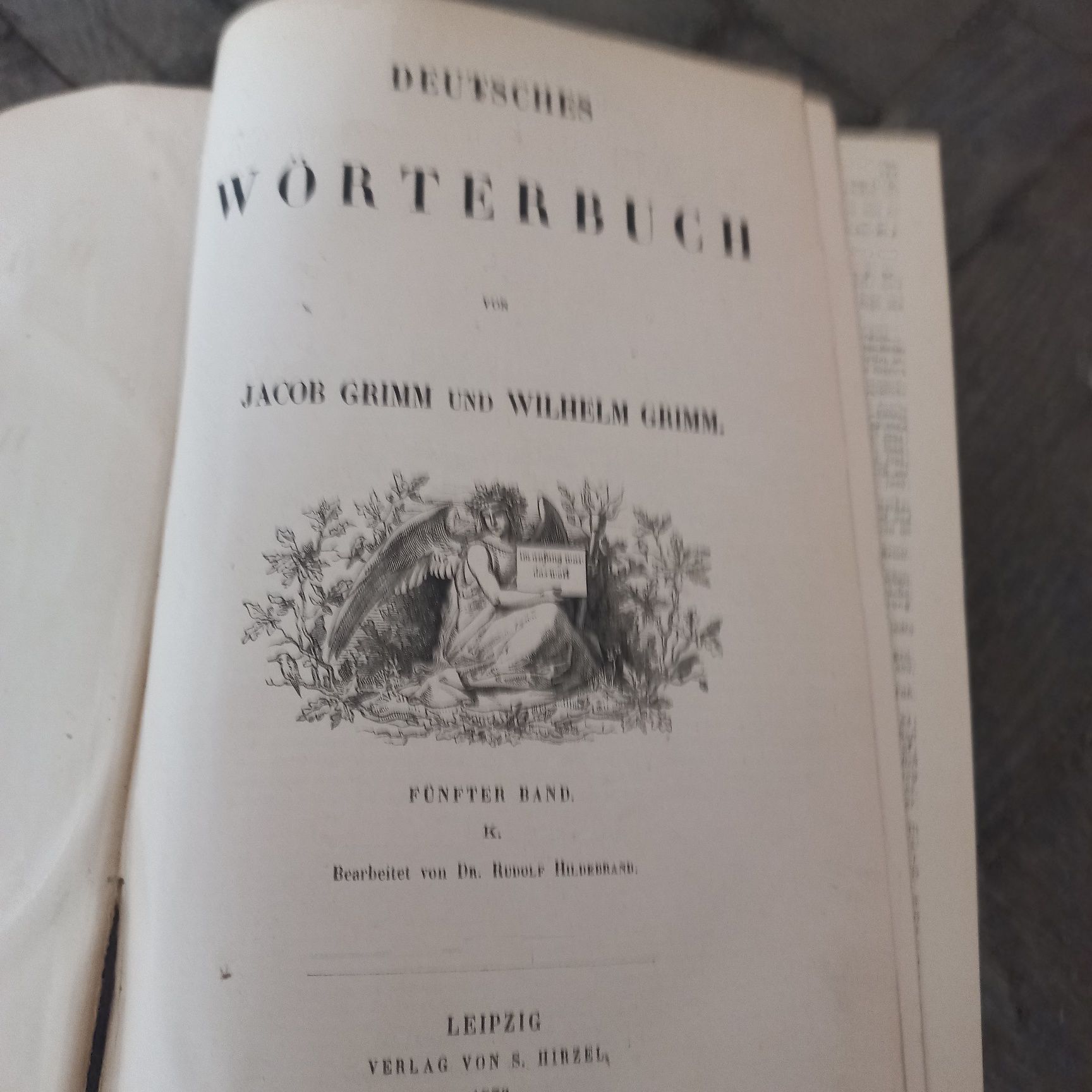 Carte veche , în limba germana