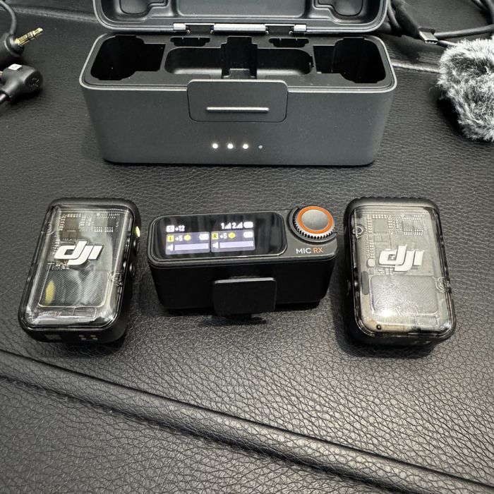 Dji микрофон черный