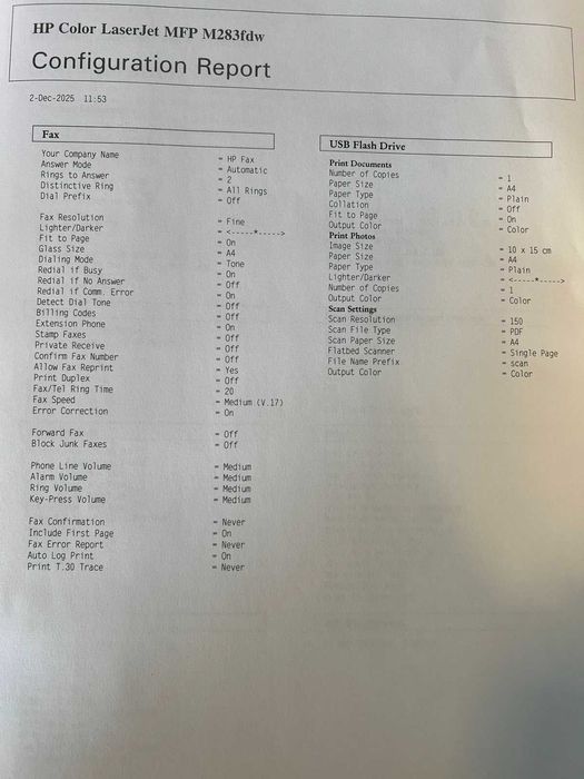 HP Color LaserJet Pro M283fdw – Цветен лазерен принтер MFP